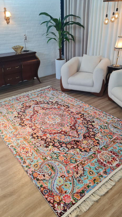 فرش چاپی طرح سنتی کد u483